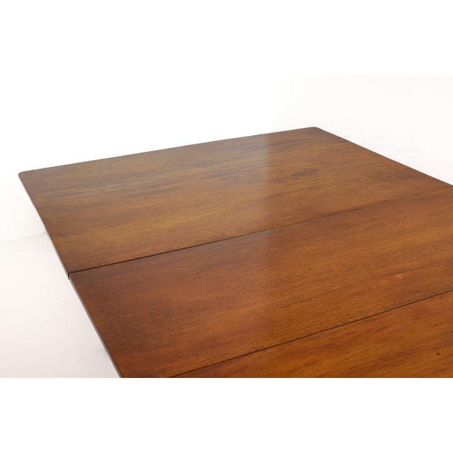 English Georgian Double Pedestal Extending Dining Room Table, 66” to 105” Long For Sale - Image 11 of 11