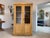 Antique Farmhouse Display Cabinet in Natural Wood, 1890s For Sale - Image 13 of 13