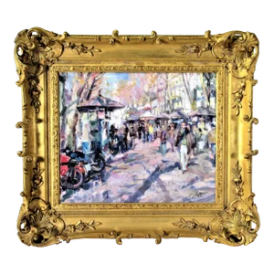 Juan Collado Y Anton, La Rambla, c.1990