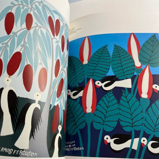 Blue Vintage 1980s Folk Art Books - Set of 3 For Sale - Image 8 of 11