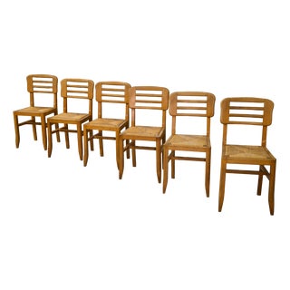 Chairs by Pierre Cruège, 1950s, Set of 6 For Sale