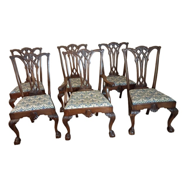 Centennial (1876) Chippendale Style Chairs For Sale