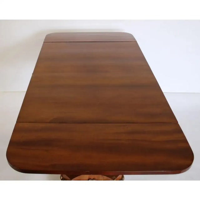 Early 19th Century Swedish Empire Sofa Table by Johan Oman For Sale In Boston - Image 6 of 8