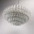 Metal Brutalist Chandelier with 167 Frosted Glass Tubes by Doria-Leuchten, Germany, 1970s For Sale - Image 7 of 13