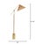 Transitional Fitzgerald Floor Lamp, Natural Abaca Rope For Sale - Image 3 of 5