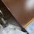 Wood Architectural Modern Floating Credenza With Angled Faceted Mirrored Front and Brown Mica Case, Circa 1970s For Sale - Image 7 of 9