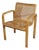 Beechwood and Webbing Chair by Olivo Pietro, Italy, 1970s For Sale
