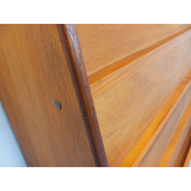 Vintage Wooden Bookcase, 1960s For Sale - Image 18 of 18
