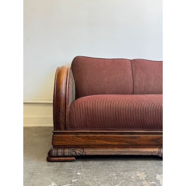 1930s Authentic Art Deco 3 Seater Sofa For Sale In Los Angeles - Image 6 of 17