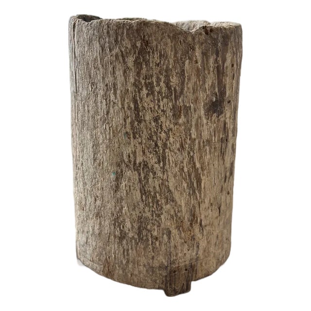 Antique Nagaland Wooden Planter For Sale