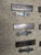 1960s Vintage Brass Cabinet Drawer Backplates & Ornate Escutcheon Pull Plates, 12 Pc Set For Sale - Image 5 of 7