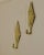 Gold Mid-Century Swedish Brass Sconces, Set of 2 For Sale - Image 8 of 10