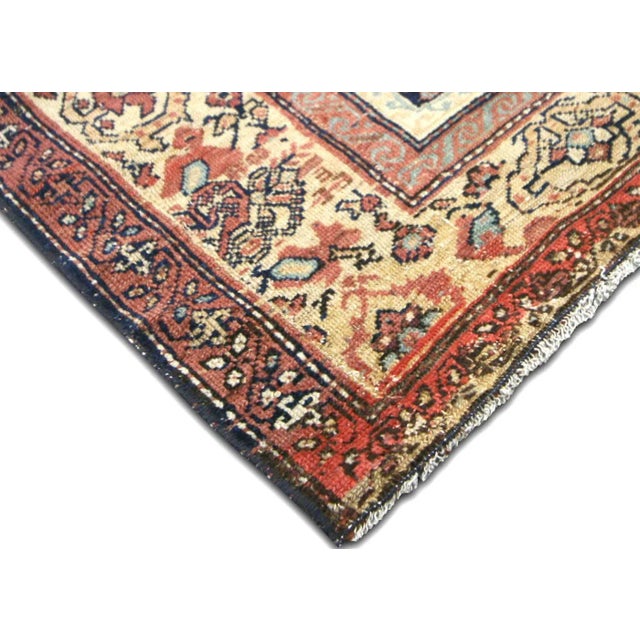 Transitional 1940s Persian Melayer Rug For Sale - Image 3 of 7