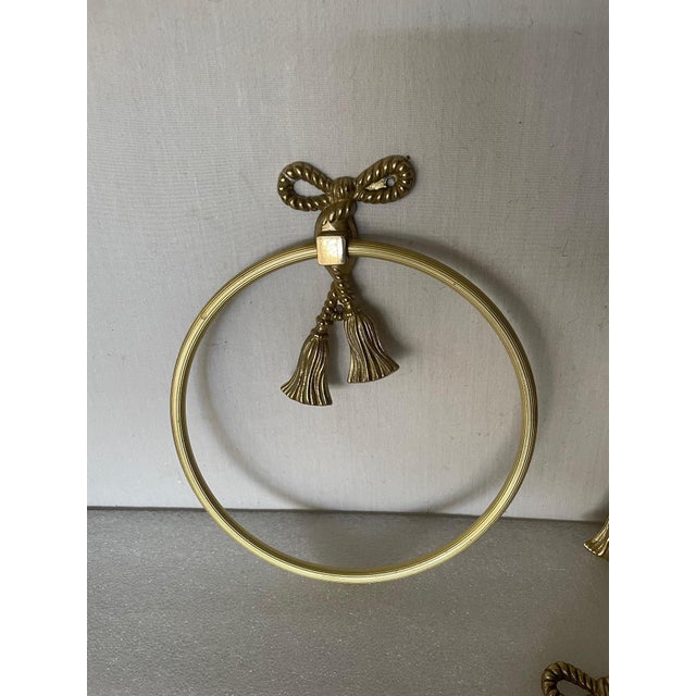 Mid-Century Modern Knot Bathroom Set, 1950s, Set of 3 For Sale - Image 3 of 7