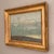 Stunning Italian Oil on Board painting in sea foam colors, impasto effects throughout. Wonderful misty scene, Frames in a...