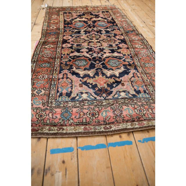 Old New House Antique Kurdish Rug - 3'4" X 6'6" For Sale - Image 4 of 11