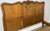 Vintage Louis XVI French Oak Double Bed Frame with Carved Headboard For Sale - Image 12 of 13