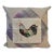 20” Square Pillow With a Rooster / Chicken Print - Made in U K For Sale