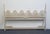 Late 20th Century Unique Furniture Italian Mediterranean Style Hollywood Regency King Size Headboard 7176 - Dorado White Finish For Sale - Image 5 of 7