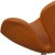 Vintage Swan Chair in Cognac Anilin Leather by Arne Jacobsen for Fritz Hansen, 1960s For Sale - Image 6 of 9