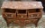 Brown Late 20th Century Italian Louis XV Style Rosewood Marble Top Chest of Drawers Dresser Commode For Sale - Image 8 of 13