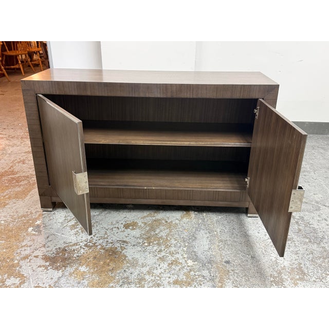 French Van Thiel & Co for Restoration Hardware Maxim Double-Door Sideboard For Sale - Image 3 of 12