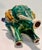 Vintage Sancai Glazed Ceramic Elephant Planter For Sale - Image 9 of 9