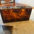 Amber 1970s Mid-Century Modern Faux Tortoiseshell Lucite Luxury Box Dior Home Style For Sale - Image 8 of 10