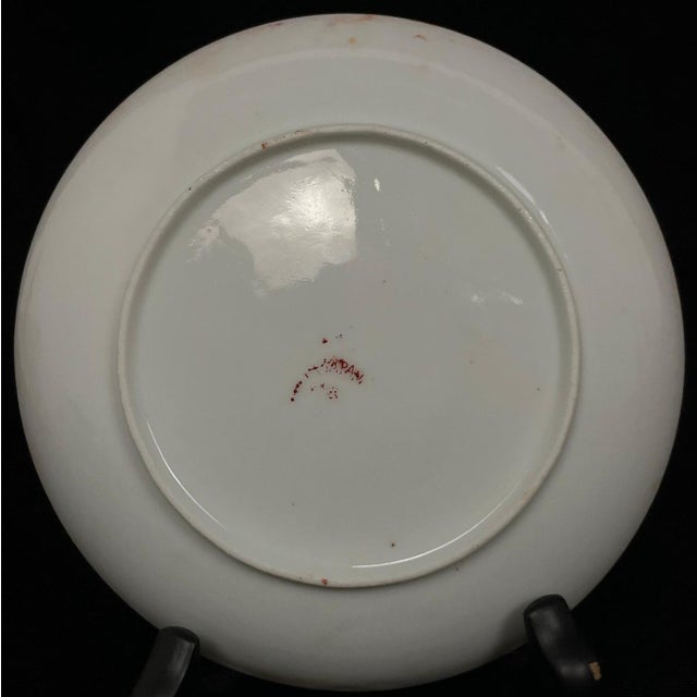 Japanese Antique Early 20th Century Japanese Porcelain 5.5 Inch Dish Set - Set of 10 For Sale - Image 3 of 9