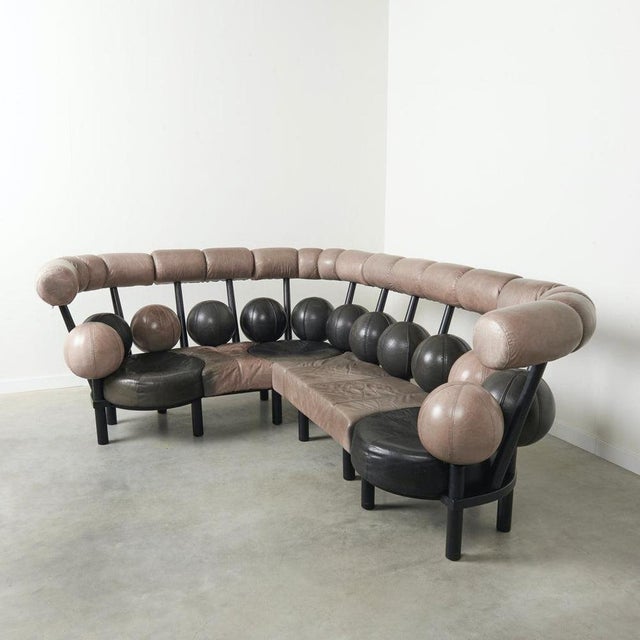 Globe Modular Sofa or Chairs by Peter Opsvik for Stokke Furniture, 1980s, Set of 4 For Sale - Image 9 of 15