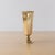 1950s French Brass Faceted Vase For Sale - Image 9 of 10