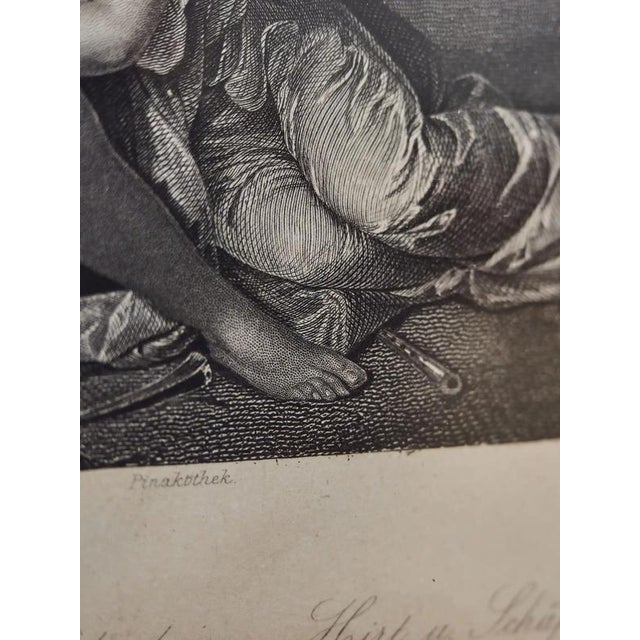After Eglon van der Neer, Shepherd & Shepherdess, 19th Century, Copper Engraving For Sale - Image 7 of 10