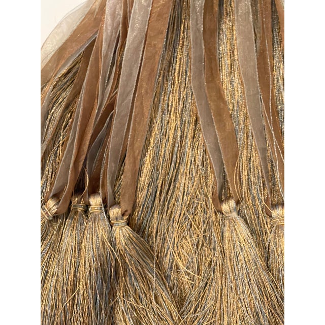 Unique XL Jumbo Tiebacks With Tassels For Sale - Image 4 of 5