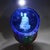 Asian Late 19th Century Buddhist Relic Sphere With Ksitigarbha, 1520g, Blue Crystal Ball For Sale - Image 3 of 6