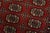 Bokhara Rug 4’1” X 6’5” Red Wool Tribal Hand-Knotted Oriental Carpet For Sale - Image 4 of 12