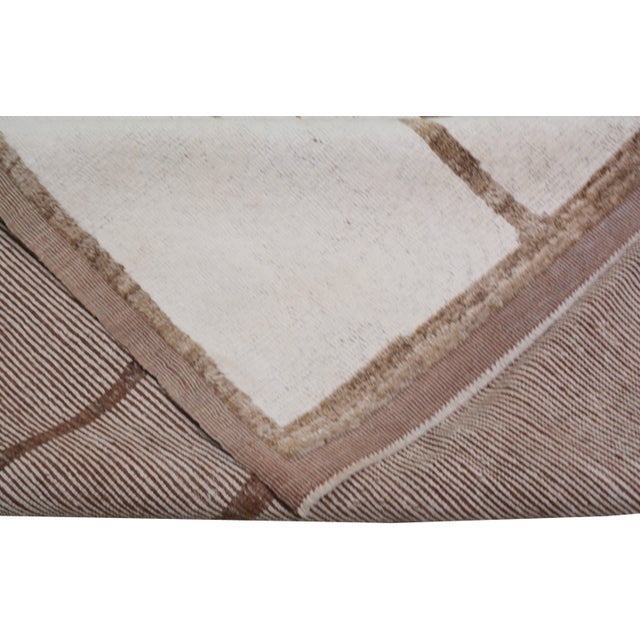Moroccan Hand Knotted Wool Rug, 10'x15' For Sale In New York - Image 6 of 6