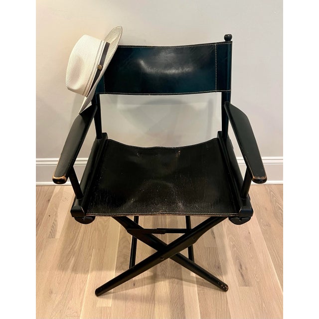 Wood Vintage 1970’s Director’s Chair For Sale - Image 7 of 7