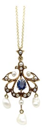 Example of Edwardian Pendant Necklaces