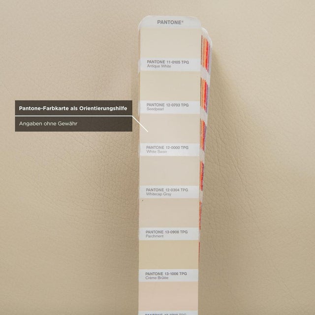 Cream Leather 322 Armchairs White Cream from Rolf Benz, Set of 2 For Sale - Image 8 of 14