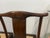 Chestnut Chinese Hat Dining Side Chairs - Set of 4 For Sale - Image 8 of 11