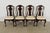 A gorgeous set of four Queen Anne or Georgian style side chairs or dining chairs By Stickley USA, Early 21st Century Solid...