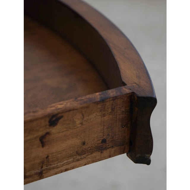 Pair of Continental Style 2 Tier 1 Drawer Pedestal Lamp End Tables For Sale - Image 4 of 17
