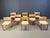 Ticino Dining Chairs by Bruno Reichlin for Molteni, 1990s, Set of 8 For Sale - Image 12 of 13