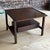 Brown Mid-Century Modern Refinished Dunbar Side Lamp Table With Drawer For Sale - Image 8 of 12