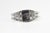 Mid 20th Century Southwestern Fred Harvey Style Sterling Silver and Petrified Wood Cuff Bracelet For Sale In Miami - Image 6 of 10