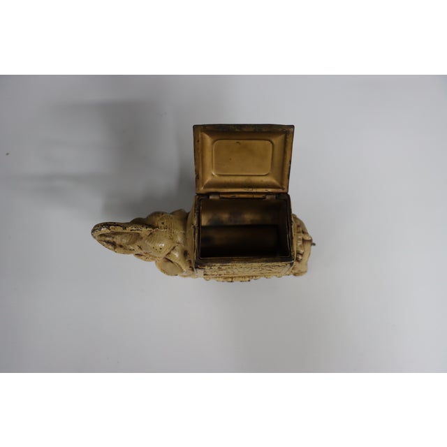 Antique Cast Iron Elephant Cigarette Dispenser For Sale - Image 13 of 14
