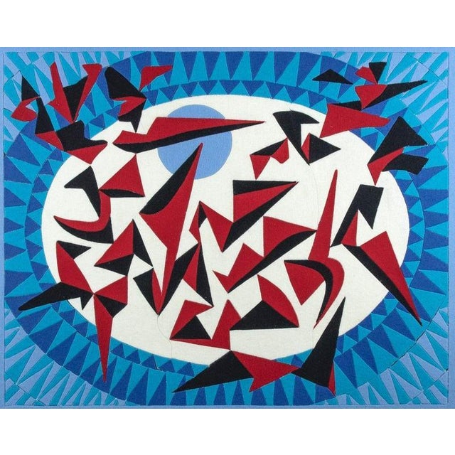 Leo Guida, Flight, 1997, Acrylic Painting on Canvas, Framed For Sale - Image 4 of 4