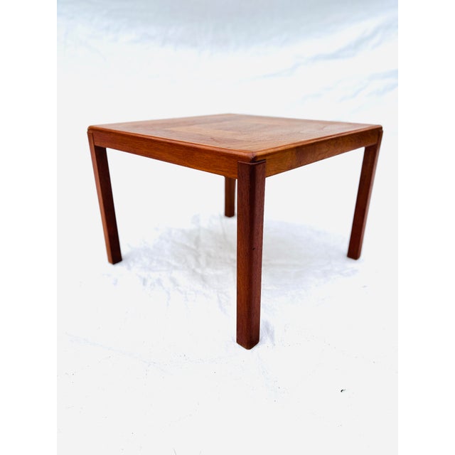 1970s 1970s Midcentury Vejle Stole Danish Modern End Table For Sale - Image 5 of 9