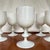 1930s Vintage French Portiex Vallerysthal White Opaline Goblets- Set of Six For Sale - Image 5 of 11