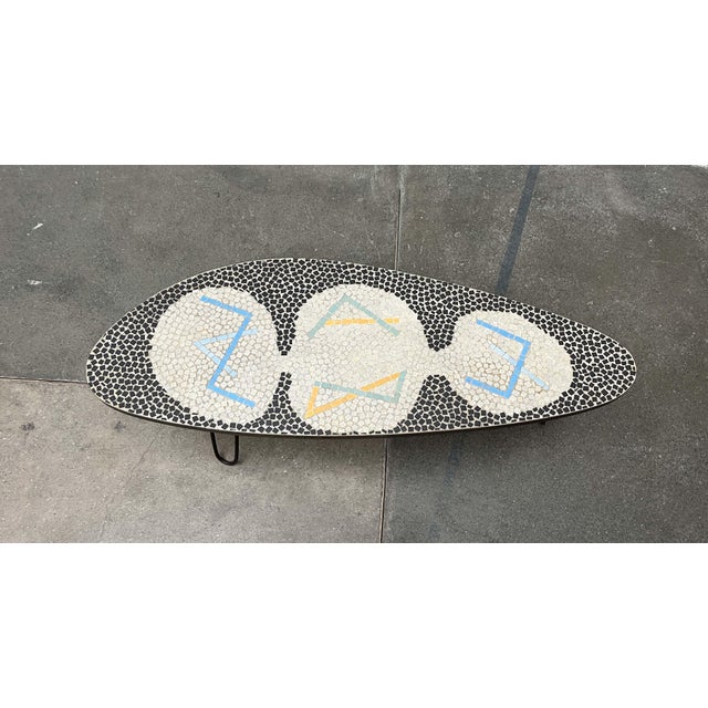 Mid-Century German Mosaic Couch Table from Berthold Müller Oerlinghausen, 1960s For Sale - Image 11 of 18